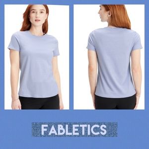 👚NWT FABLETICS 100% Cotton Jersey Short Sleeve Tee Small👚